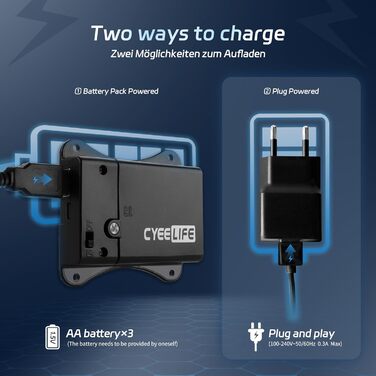 Світлодіодне підсвічування для дартсу CyeeLife, універсальна LED система для дартборду, легкий монтаж, портативність