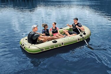 Надувний човен Bestway Hydro-Force Voyager X4 комплект 350×145×49 см