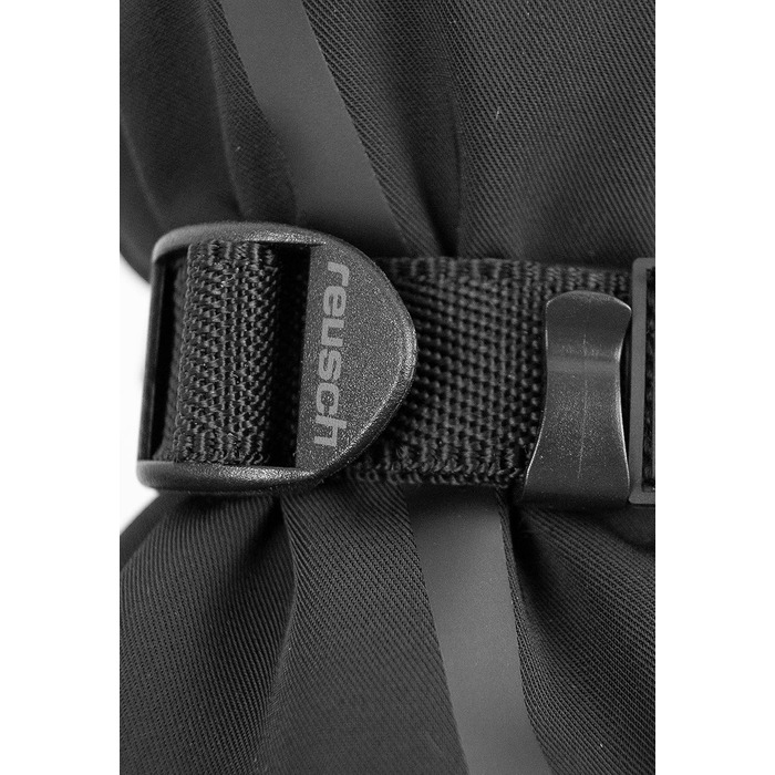 Лижні рукавички Reusch Down Spirit Gore-Tex з пухом, водонепроникні, дихаючі, чорні/сріблясті, розмір 9