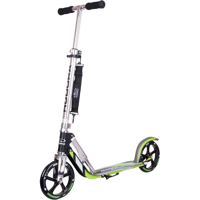 Дитячий самокат HUDORA Little BigWheel, алюмінієвий, для дітей від 3 років, складаний, регульований, великі колеса, до 100 кг