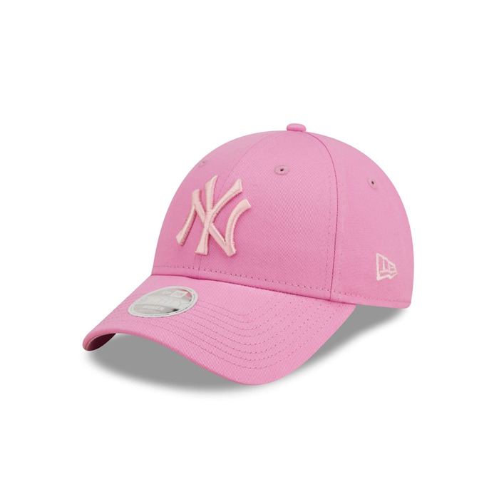 Кепка New Era 9Forty MLB Yankees рожева для жінок та дівчат, бейсболка з регулюванням, універсальний розмір