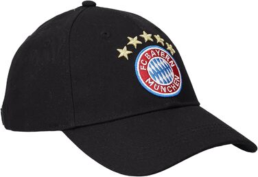 Кепка FC Bayern München з логотипом (червона, темно-синя, чорна) - універсальний розмір