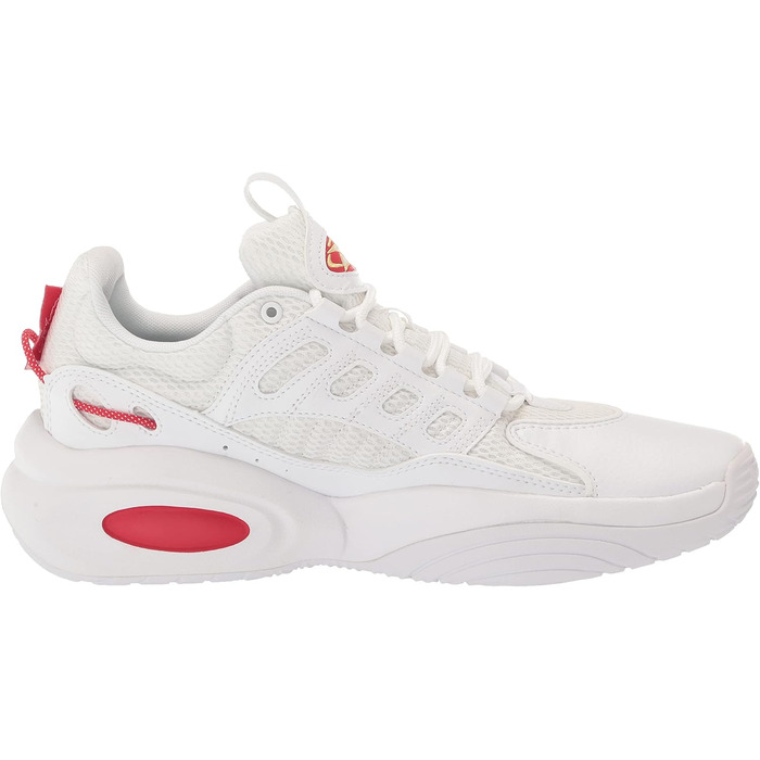 Баскетбольне взуття Reebok Unisex Lösung Mitte, 36 EU, білий, Vector Blue, Matte Gold