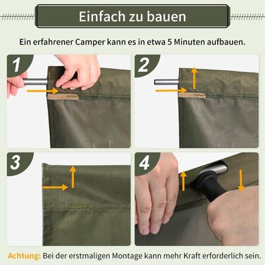TOMOUNT Легке розкладне ліжко з алюмінію для кемпінгу - компактне, портативне, для відпочинку на природі, подорожей, пляжу (зелене)