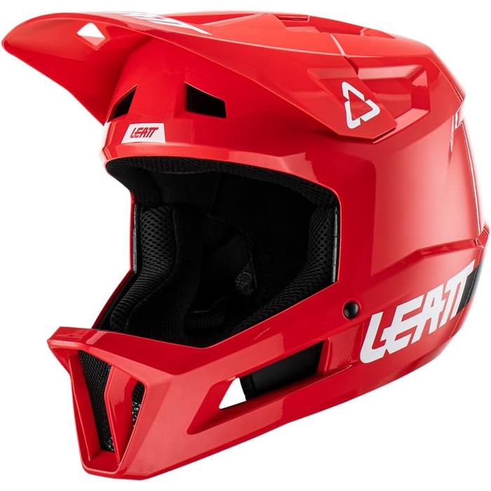 Шолом Leatt MTB Gravity 1.0 Jr V23 Fire XS 53-54 см для підлітків, велосипедний, захисний