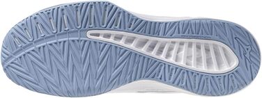 Жіноче волейбольне взуття Mizuno Thunder Blade Z для залу, біле/синій, артикул V1GA237097