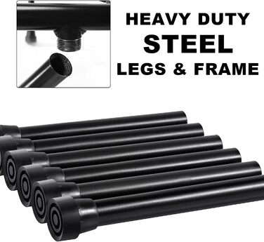 Трамплін для дому DARCHEN, 100 см, до 200 кг, з поручням, червоний