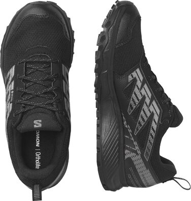 Жіночі трейлраннінг та похідні черевики Salomon Wander Gore-Tex, чорно-сливовий, розмір 38 2/3 EU