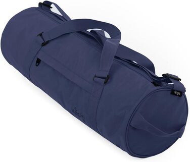 Сумка для йоги Bodhi ASANA City Bag, велика та містка, для килимка, з плечовим і ручним ременем, водовідштовхувальна, темно-синя
