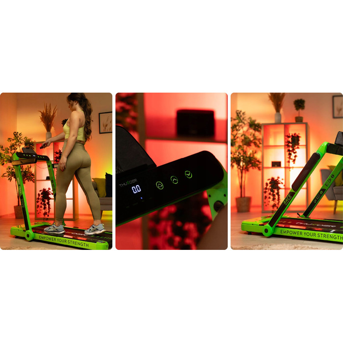 Електрична бігова доріжка Thunder RACE до 130 кг