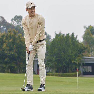 Гольф-взуття FitVille для чоловіків, широка модель, сіро-біле, розмір 40-49, X-широке, дихаюче, на шнурівці