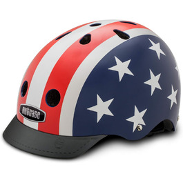 Дитячий шолом Nutcase Little Nutty Stars & Stripes, XS, багатобарвний (48-52 см)