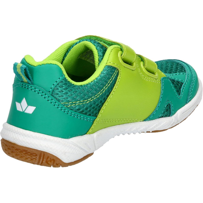 Дитячі спортивні зала-тенісні кросівки Lico для залу (30 EU, зелений лемон)