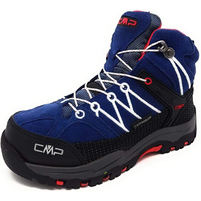 Черевики трекінгові CMP Rigel Mid, унісекс, блакитні (Marine-Corallo 36MC), 34 EU (2 UK)
