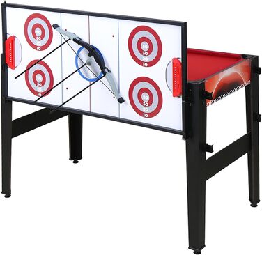 Стіл для ігор HLC 14-в-1: більярд, баскетбол, теніс, хокей, дартс, боулінг, лабиринт, кільця, шахи, хрестики-нулики, Мікадо, нарди