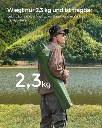 SONGMICS Крісла для кемпінгу, складні, для відпочинку на природі, зручні, з підлокітниками та тримачем для напоїв, стабільний каркас, вантажопідйомність 120 кг, 2 шт (Оливковий)