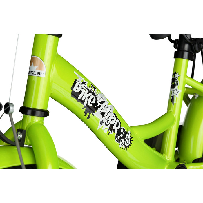 Дитяче велосипед BIKESTAR 16 дюймів для дівчаток та хлопчиків 4-5 років | Класичний дизайн | Без ризику тестування
