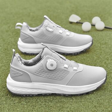 Жіночі гольф-туфлі з шипами, водонепроникні гольф-туфлі для жінок (42 EU, Сірий)