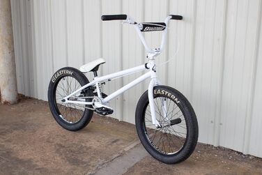 BMX велосипед Eastern Bikes Element 20'', повністю хромолібденова рама та вилка, білий колір