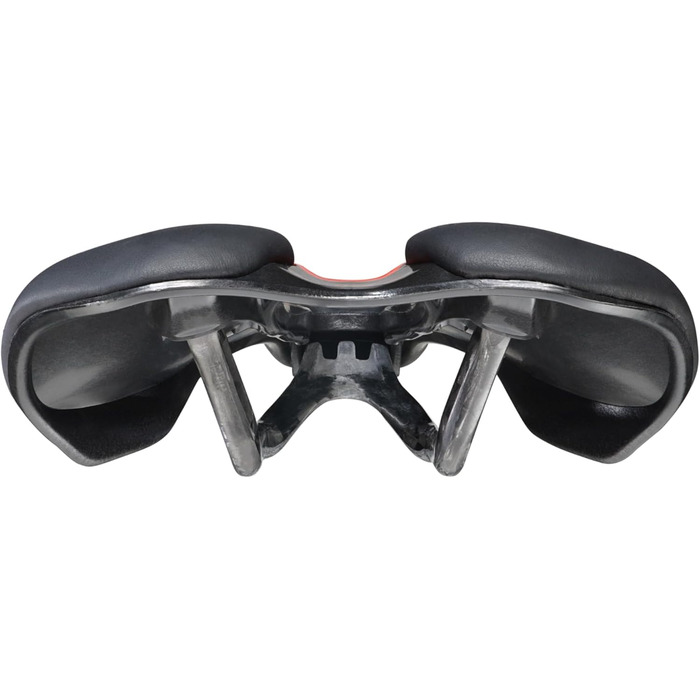 Сідло велосипедне Selle Italia SLR Boost Kit Carbonio Superflow, 145×248 мм, чорне, карбон