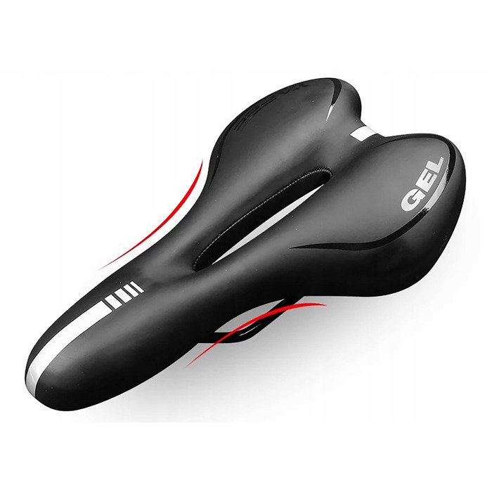 Велосипедне сідло MatMay — комфортне універсальне сідло, 160 мм