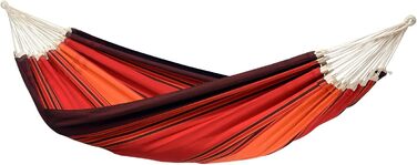 Гамак AMAZONAS Paradiso XXL Комфортний, теракотовий, ручної роботи (Бразилія), 250x175 см, до 200 кг, для одного користувача