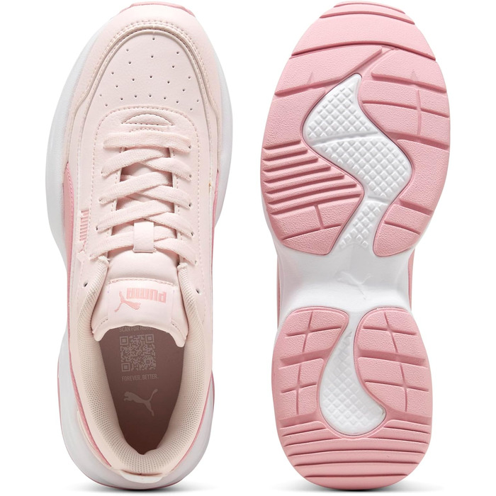 Жіночі кеди PUMA Cilia Mode Sneakers — базові модні кросівки (42 EU, Jasmine Flower Rosy Outlook White)