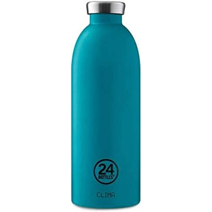 Термобутилка 24 Bottles Clima з харчової нержавіючої сталі Stone Atlantic Bay, 850 мл