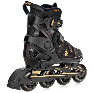Регульовані ролики RAVEN Pulse PRO Gold FitGo (розміри 40-43)