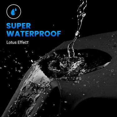 Водонепроникний чохол для мотоцикла Favoto XXL (245x105x125 см) - чорно-помаранчевий