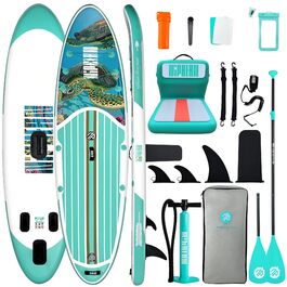 Надувне SUP-борд Niphean з сидінням та аксесуарами, 320 см, для 2 осіб, до 200 кг, для будь-якого рівня майстерності