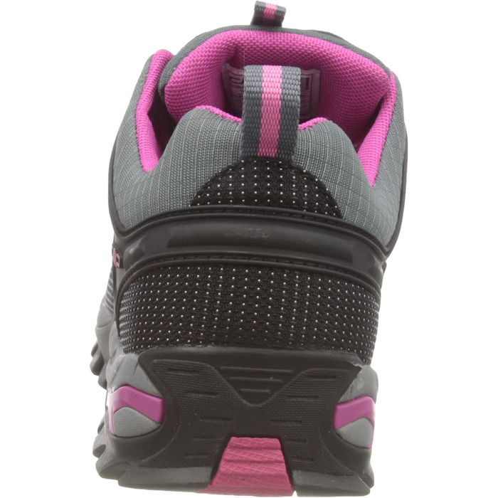 Жіночі трекінгові черевики CMP Rigel Low Wp, сіро-фуксія-айс, 43