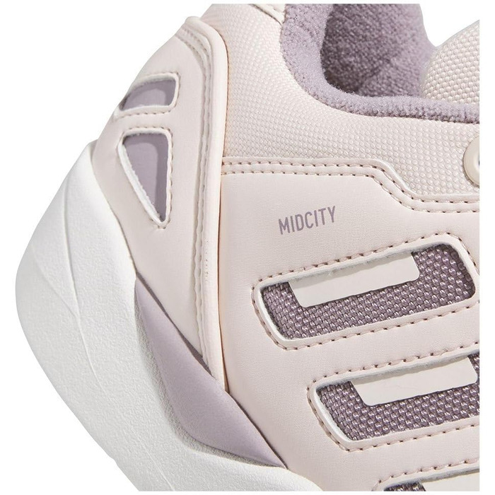 Жіночі баскетбольні кросівки Adidas Midcity Low, 44 EU, Wonder Quartz/Preloved Fig/Core White