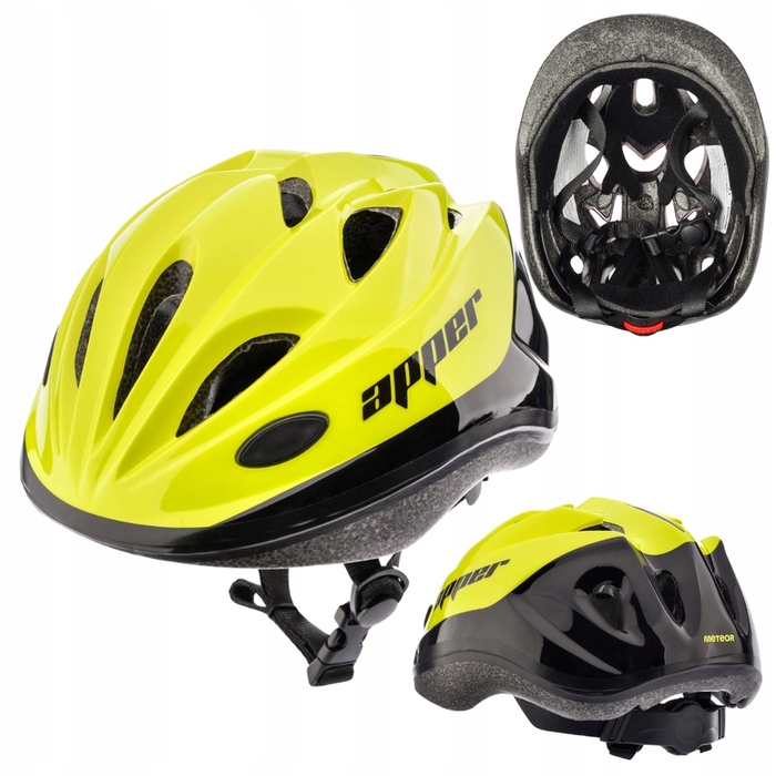 Регульований велосипедний шолом + комплект захисту для роликів, велосипеда та скейта, розмір M