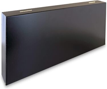 Набір для гри в шашки та нарди Aquamarine Games Black Series, чорний колір, преміум-якість