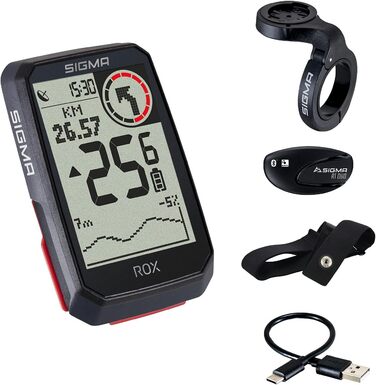 Велокомп'ютер SIGMA ROX 4.0 GPS, бездротовий, водонепроникний, для електровелосипеда, 2.4