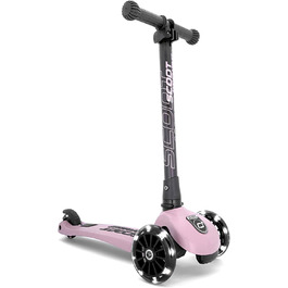 Дитячий самокат Scoot&Ride Highwaykick 3 LED, рожевий