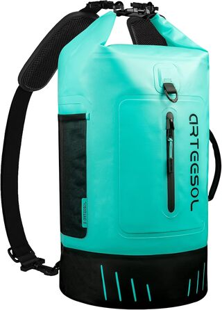 Водонепроникний рюкзак Blackace Arteesol Dry Bag 20L/30L/40L/45L для каякінгу, кемпінгу, трекінгу та водних видів спорту (М'ята, 30L)