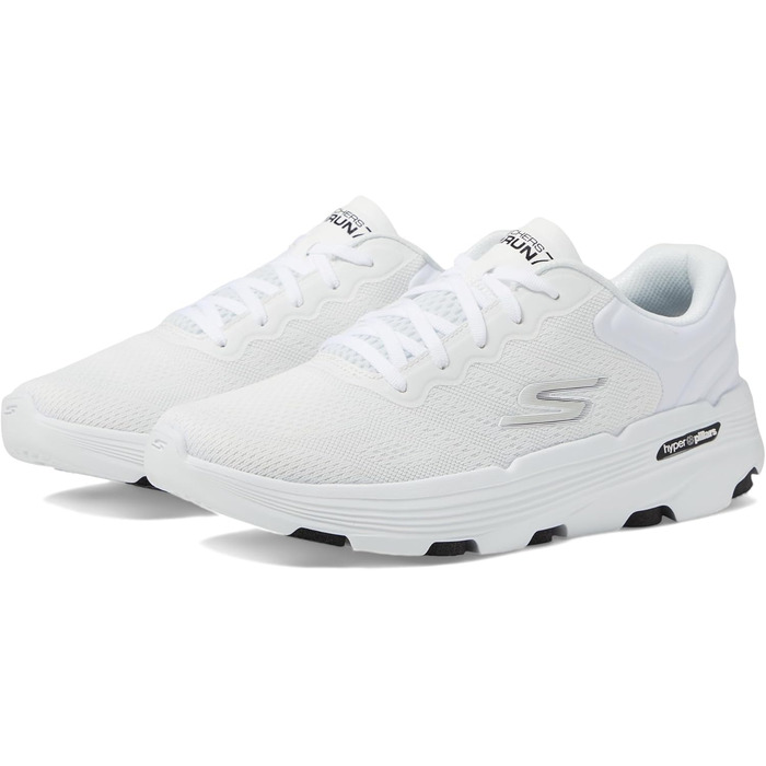 Кросівки Skechers Driven GO Run 7.0 ANGETRIEBEN жіночі, 39 EU, білий текстиль, чорна окантовка