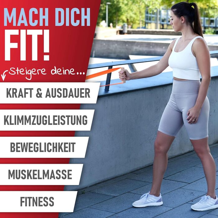 Стрічки для фітнесу з тканини - довгі - фітнес стрічка, стрічки для силових тренувань, стрічки опору, для підтягувань, гімнастичні стрічки, тренувальні стрічки (Оранжевий)