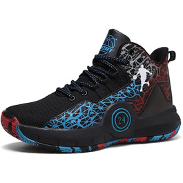 Чоловічі баскетбольні кросівки хай-топ: легкі, з амортизацією, неслизькі, дихаючі, для занять спортом на вулиці та в залі