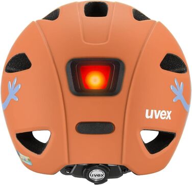 Дитячий велосипедний шолом uvex OYO Style, легкий, з боковим захистом, регульований розмір, monster papaya matt, 45-50 см