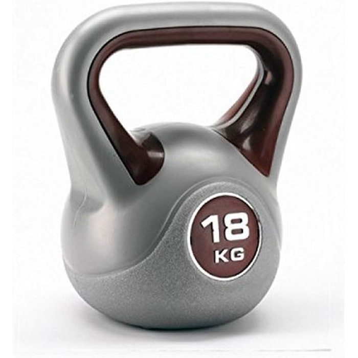 Вінілова гиря York Fitness 18 кг для бодібілдингу та тренувань вдома