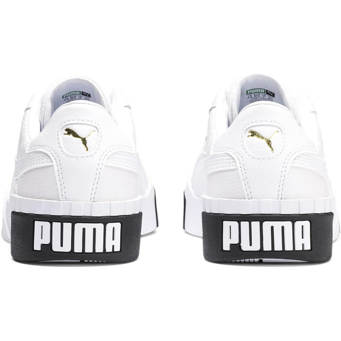 Жіночі кросівки Puma Cali Wn's білі з чорним логотипом, розмір 36 EU