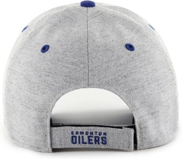 Кепка бейсболка 47 Brand MVP NHL Oilers, сіро-чорна, універсальний розмір