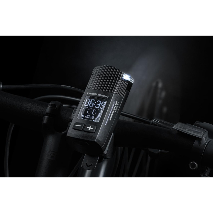 Світлодіодний набір ліхтарів для велосипеда TRELOCK LS 760 I-GO VISION 100 LUX та LS740 VECT із стоп-сигналом, USB зарядка, чорний
