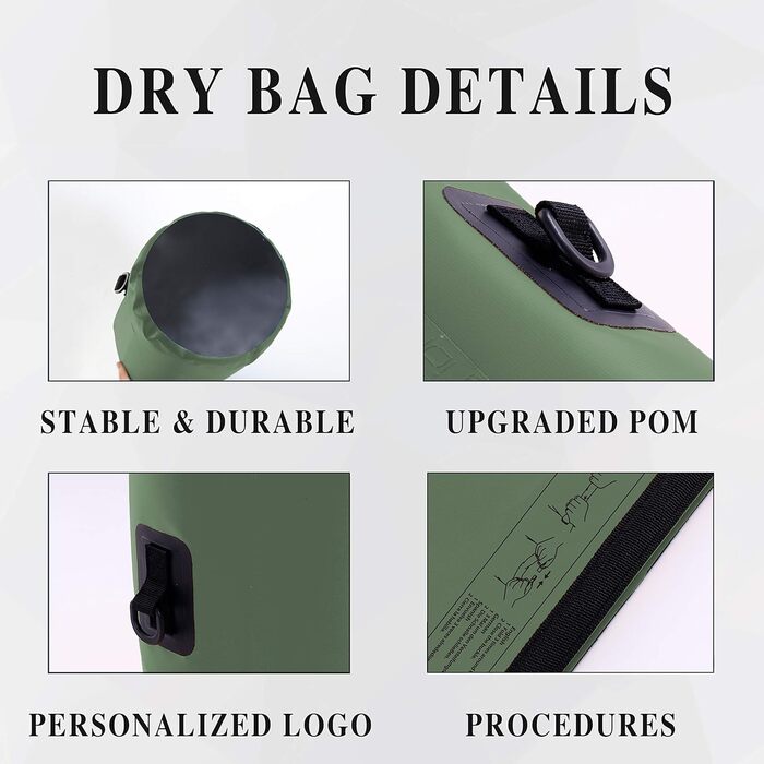 Водонепроникний мішок IDRYBAG 5L, PVC, для каякінгу, сплавів, походів, пляжу