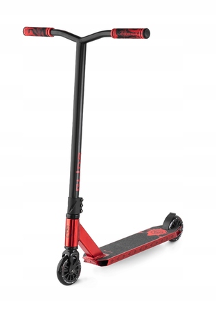 Трюковий самокат Movino Glide, червоний, колеса 100 мм, 3.30 кг, ABEC-9