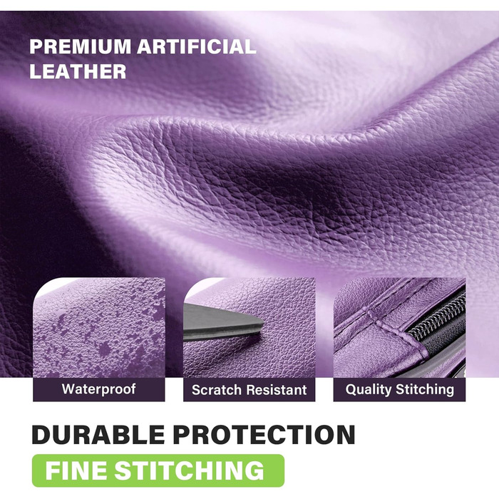 Чохол для більярдних київ: містка сумка для 2 київ з аксесуарами, фіолетовий колір, до 58 дюймів