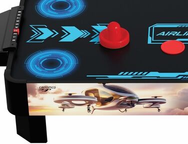 Airhockey Carromco Airliner-XM: стіл для гри з повітряною шайбою для 2 гравців (від 6 років)